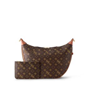 Bolso de cuerpo cruzado para mujeres de mujer gran capacidad mrogy bag material de cuero cadena dorada marrón