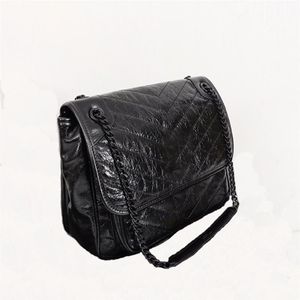 Crossbody Burst gratter la peau ridée luxe sacs à bandoulière femmes célèbres porte-chaîne sac cintre sac à main classique flip Designer han2885