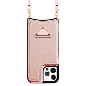 Sacs à main crossbody basse de téléphone porte-cartes POCHETS portefeuilles pour Apple iPhone 14 13 12 15 Pro Max XR XS 7 8 Plus Designer Fundas Couvre à dos mobile complet des concepteurs Fundas Shellas