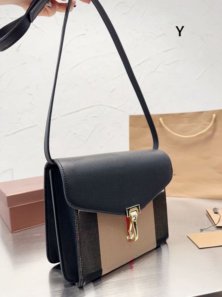 Bolso de cartero cruzado Bolsos Monedero Bolsos con solapa Carteras lisas para mujer Correa ancha para el hombro extraíble Patrón triangular Hebilla magnética Bolso de moda bolsos de embrague