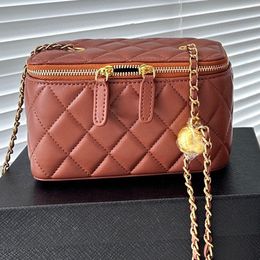 crossbody Vintage belle vanité sac de maquillage luxe hobo fourre-tout sacs de soirée sac à main à carreaux Double lettre boucle solide motif en peau de mouton sacs de soirée de luxe pour femmes