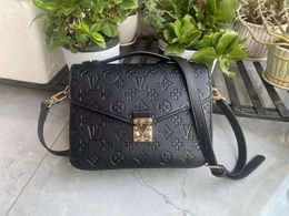 Sac à main à bandoulière pour femmes, sacoches en cuir oxydant, METIS élégant, épaule Shopping M40780