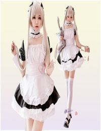 Crossdresser Sissy Maid Dress Anime Yosuga no Sora Kasugano Sora Cosplay Costume Femmes Hommes Kawaii Vêtements Pour Halloween Party9975524