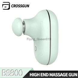 Crossgun Mini Massage Gun Corps portable électrique pour la relaxation musculaire profonde Col Back Foot Legner Small Massager BS800 HKD230812