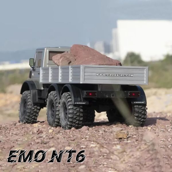 CrossRC EMO NT6 RTR 6WD 6x6 1/10 RC Modelo de control remoto eléctrico Carry Crawler Off-Road Toys para niños adultos