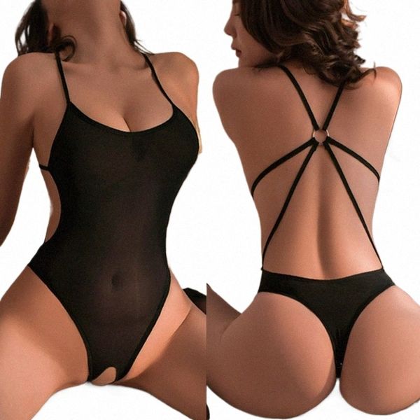 Crotchl Uniforme Sex Cosplay Costume Body Anime Porn Maillots de bain Bikini Femmes Hot Ice Soie Temptati Passiate Uniformes Ensembles M1Zv #