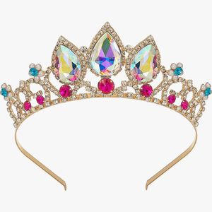 Crown Hair Ornaments Princess Headwear Hair Hoops Girl Bandband Performance Performance Ornements Girl Headwear Crown Wholesale