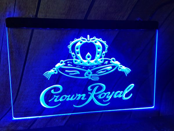 Crown Royal Derby Whisky Nr Bar Bar Pub Club 3D Signs LED Neon Light Sign