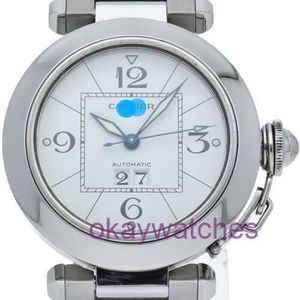Crrattre hoogwaardige luxe automatische horloges Bekijk Big Date W31055M7 Box roestvrijstalen unisex met originele doos