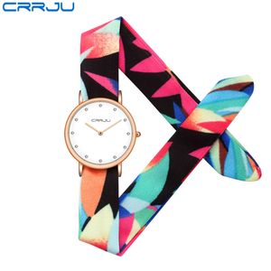 CrRju Floral Design Case Movt Waterbestendig Life Horloge Dames Relogio Feminino Luxe Merk Dames Jurk Klok Vrouwelijke 210517