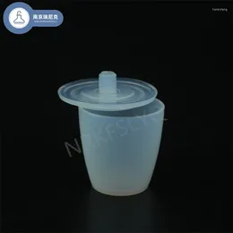 Crucibel met sterke zuur- en alkalische resistentie Grote mond Vluchtige 250 ml Plastic PTFE -hoes