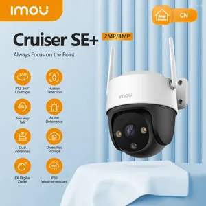 Cruiser SE 2MP 4MP caméra Wi-Fi extérieure Vision nocturne IP66 résistant aux intempéries Zoom numérique 8X AI détection humaine