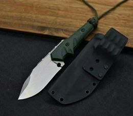 Crusader Tough Guy Straight Fixed Blade Knife 154CM Blade G10 Handle Tactical Pocket Hunting Camping EDC Survival Tool Knives a2221