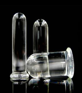 Crylinder Verre Gode Gros Énorme Grande Verrerie Pénis Cristal Plug Anal Femmes Sex Toys pour Femmes G Spot Stimulateur Plaisir Baguette T14579901