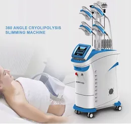 CRYO 360ﾰ cryolipolyse congélation des graisses Minceur machine 40K cavitation ultrasonique Cool Sculpting laser lipo CRYO Freezing Perte de poids corporel Équipement de salon de beauté