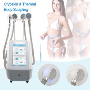 Cryo bevriezen afslank 4 in 1 thermisch ijskoude ster T-shock body slanke cryotherapie machine