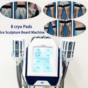 Cryo Plate Machine Body Shaping Pad Cryoskin Body Sliming Therapy avec 8 Cool Pads Utilisation en clinique