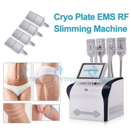 Cryolipolysis Body Sculpting Freeze Shape Minceur Machine Cool Fat Freezing 4 Pads Cryo EMS Technologie RF Réduction de la cellulite