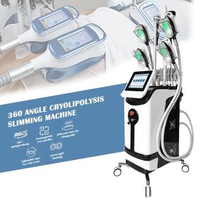 Cryolipolysis Cavitatie Verwijdering Vet 7 in 1 Gewichtsverliesproducten Lichaamsslank Schoonheidsapparatuur Cryo 360 graden koeling Afslankmachine