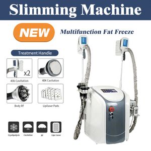 Cryolipolysis Fat Freeze Machine Lipolaser Lipo Laser Commercieel gebruik Cryotherapie Ultrasone cavitatie RF Afslanken Schoonheid System244