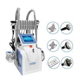 Cryolipolysisvet bevriezing machine cryotherapie taille afslanken 40k cavitatie RF gezicht lichaam 650nm lipo laser vetvermindering