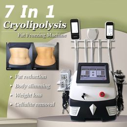 Cryolipolysemachine 360 ​​graden dubbele kin reductiemiddel vet bevriezen criolipolisis cryo vorm vacuüm salon schoonheidsapparatuur