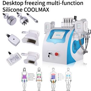 Machine de cryolipolyse multifonctionnelle, gel de graisse, équipement de beauté, contour du corps, cavitation, lipolaser RF, machine de cryothérapie portable mince