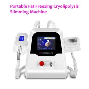 Cryolipolysismachines Cryolipolysis Fat Freezing Body Slimming Machine 2 Handgrepen Criolipolisis Vacuüm Therapie DHL Gratis verzending