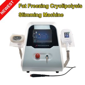 Cryolipolyse amincissant la machine 4 poignées machine de liposuccion de congélation de graisse avec 3 poignées et 1 double menton pour le corps minceur CE