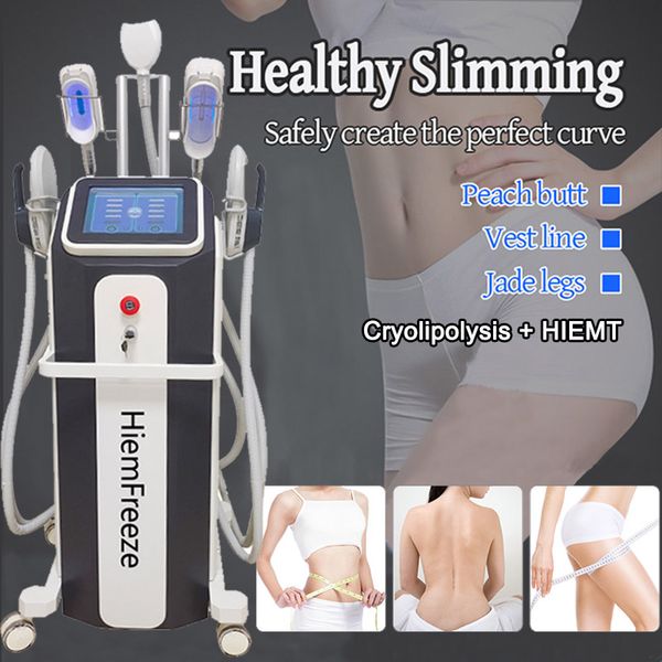 Cryolipolysis pérdida de peso HIEMT reducción de grasa EMSlim eliminación de celulitis modelado cuerpo adelgazamiento Electro estimulador muscular magnético máquina