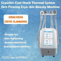 Cryoskin cryo thermische T -shock cryo -therapie voor gezicht body sculpting machine thermische cryoskin afslankapparaat