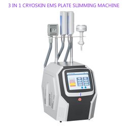 Cryoskin EMS máquina de congelación de grasa criolipólisis adelgazante equipo de cavitación RF a la venta