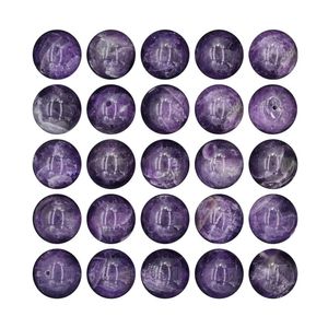 Kristal 25 stuks 14 mm natuurlijke ronde stenen kraal losse edelsteen diy gladde kralen voor armband ketting oorbellen sieraden maken Dro Dhgarden Dhxu8