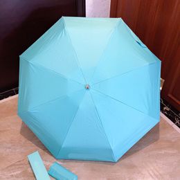 Crystal 50 Fold Pocket paraplu classic T Manual Rain Shine Dual Use Portable Paraplu's Opvouwbare zonnebrandcrème ultravioletbestendig met doos