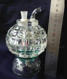 Narguilés boule de cristal narguilé, gros bangs en verre brûleur à mazout tuyaux en verre conduites d'eau tuyau en verre plates-formes pétrolières fumer