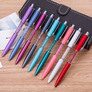 NOUVEAU Petit Bling Cristal Stylos À Bille Étudiant Enseignant Écriture Cadeau Métal Entreprise Publicité Signature Stylo Bureau École Papeterie