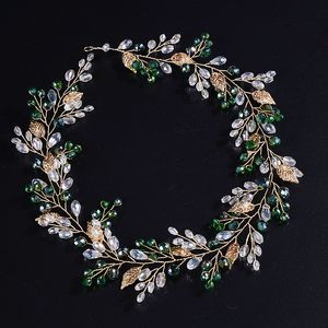 Perle de cristal fleur bandeau cheveux accessoires diadèmes chapellerie de mariée bijoux de cheveux de mariage fête bal casque