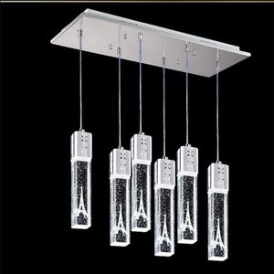 Crystal Bubble Light Eiffeltoren Hanglamp Plafondlamp Bar Eetkamer lamparas de tech colgante moderna267u