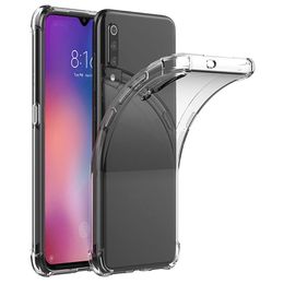 Crystal Clear Schokbestendig Telefoon Gevallen Voor Redmi Note 8T 9T 10 11T 12 Pro K30 K40 K50 zachte TPU Luchtkussen Hoek Rubber Bumper Case Back Cover