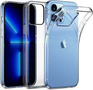 Funda transparente para iPhone CRYSTAL CLEAR 1,2 mm Funda protectora de silicona TPU flexible ultra delgada para iPhone 15 14 13 12 11 Pro Max iPhone 15 Plus Fundas traseras