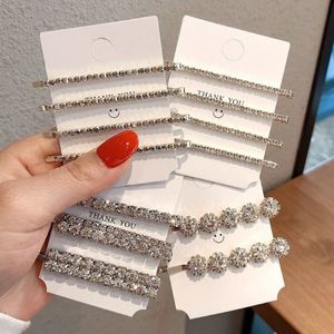 Kristallen clips voor haaraccessoires voor dames Volstrass Elegante pinnen Glanzende Tiara Luxe Grips213p