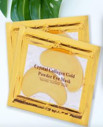 Crystal collageen goud poederoog gezichtsmasker hydraterende make -up antiaged face skin care fast3342707