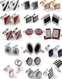 Crystal Cuff Links Diamond Cross Sign Email Cufflinks Business Franch T Shirts Suits Button Will en Sandy Jewelry9109673