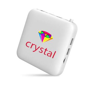 Crystal pour boîtier tv android Mag Linux Enigma 2 PC supporte 4K HD VS