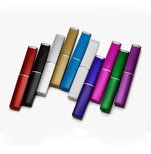 Crystal Glass Nail File Hard Protective Case Storage voor 35quot nagelboter gemengde kleuren NF009T4436335