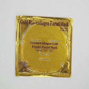 Crystal Gold Bio Collagène Masque facial Masques Masques Humidité Régénation Masque de blanchi