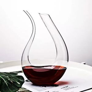 Crystal Highend 1200 ml séparateur ushaped Handmade Red Wine Brandy Champagne Glass Home Bar Boot