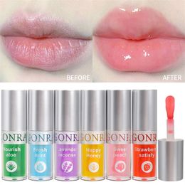 Crystal Jelly Lip Oil Hydraterende mollige lipjas voor lippenstift lipgloss getint Clear Lip Plumper serum lipverzorging fruit lippenbalsem