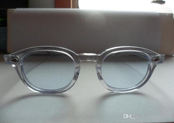 Lunettes de soleil à teinte bleu clair en cristal HDUV400, lunettes de vacances à la plage, tailles L M S, lunettes habituées, étui complet, sortie OEM 1278628