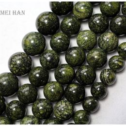 Cristal Meihan serpentine russe naturelle 6mm 8mm 10m 12mm perles rondes lisses en vrac pour la fabrication de bijoux design mode pierre bracelet bricolage 220916